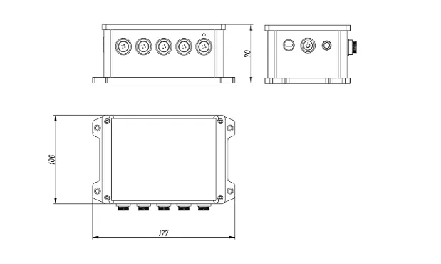 Modulul de achiziție complet integrat JMZX-4/8GH-RTU imagine 6